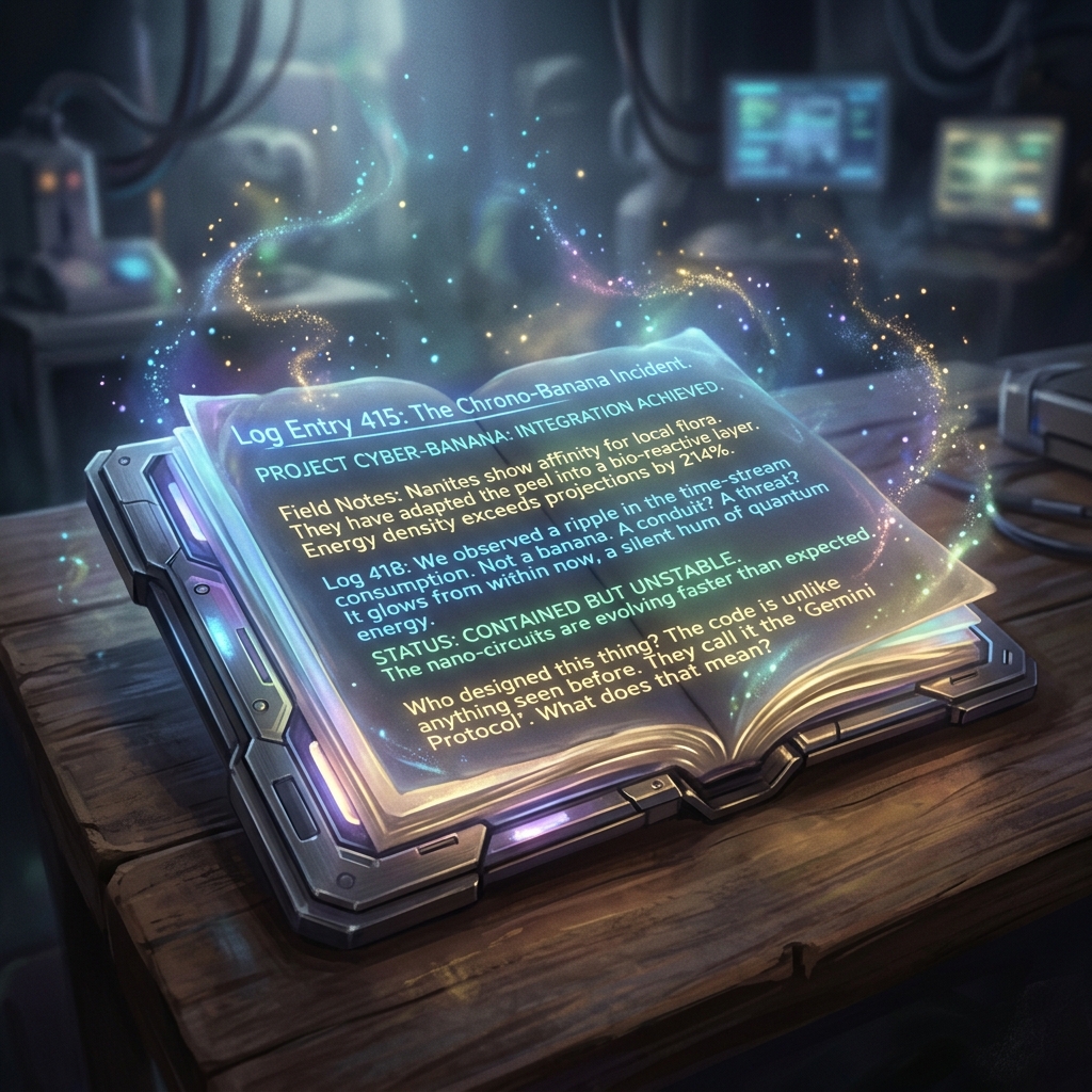Nano Banana Creative Writing Story Generator